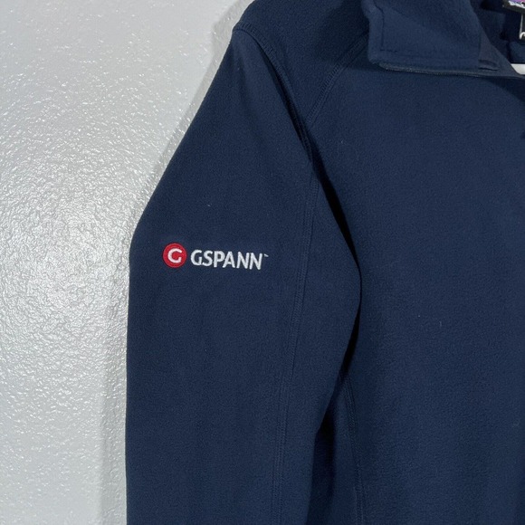 NWOT Patagonia Womens Micro D 1/4‎ Zip Fleece Pullover Navy Size Medium *Logo* - Picture 3 of 8